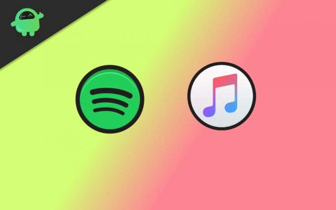 „Spotify“ vs. „Apple Music“, kuri muzikos transliacija yra geriausia