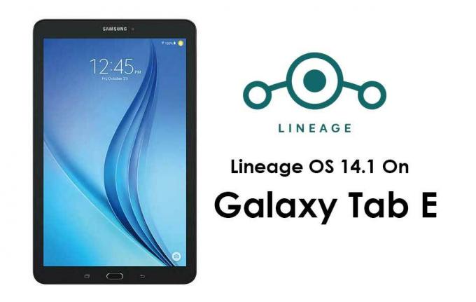 Cómo instalar Lineage OS 14.1 en Samsung Galaxy Tab E (SM-T377P / SM-T560NU)