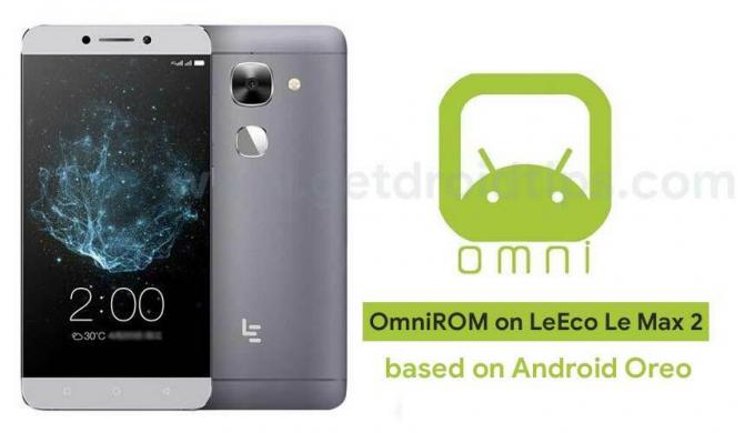 Uppdatera OmniROM på LeEco Le Max 2 baserat på Android 8.1 Oreo
