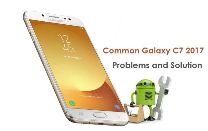 Problemi comuni del Galaxy C7 2017 e loro soluzioni