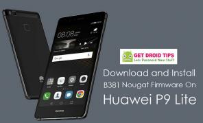 Scarica Installa firmware Huawei P9 Lite B380 Nougat (VNS-L21 / VNS-L31)