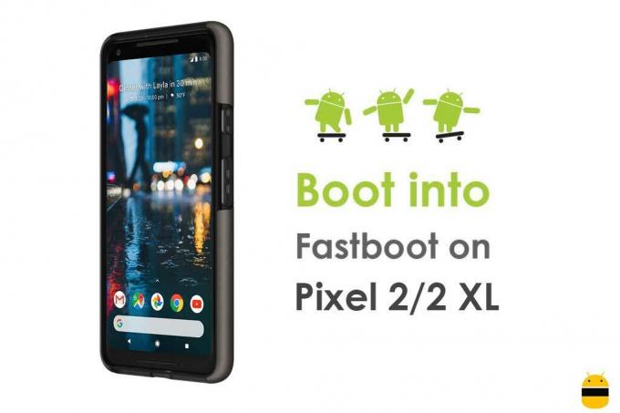 כיצד להיכנס למצב Fastboot ב- Google Pixel 2 ו- 2 XL