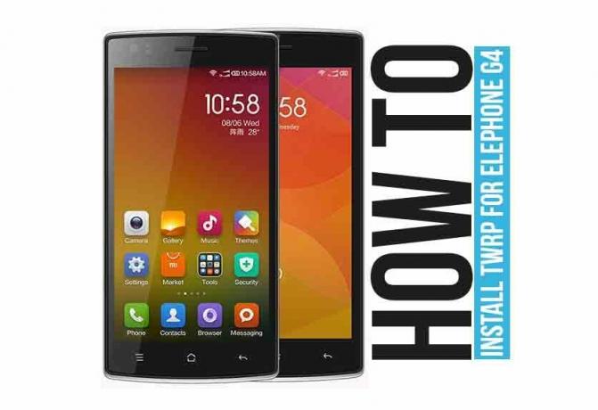 Comment rooter et installer TWRP pour Elephone G4