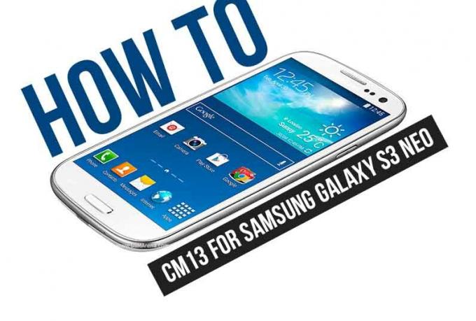 Kaip įdiegti oficialų CM13 „Samsung Galaxy S3 Neo“