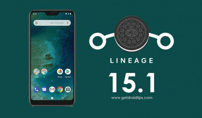 Prenesite Lineage OS 15.1 na Android 8.1 Oreo, ki temelji na Xiaomi Mi A2 Lite