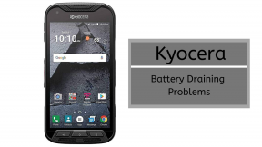 Como consertar problemas de drenagem da bateria da Kyocera