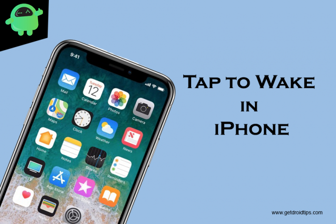 Engedélyezze a Tap to Wake and Raise funkciót iPhone-on