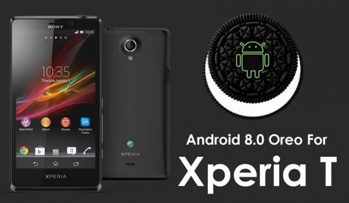 Ladda ner Android 8.0 Oreo för Sony Xperia T (AOSP Custom ROM)