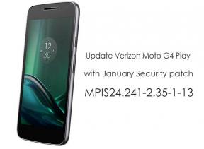 Update Verizon Moto G4 Play met januari-beveiligingspatch MPIS24.241-2.35-1-13