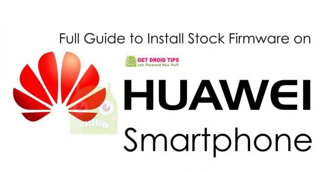 מדריך מלא כיצד להתקין קושחת מלאי בסמארטפון Huawei