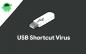 Stasjonen min viser USB Shortcut Virus, hvordan du fjerner det