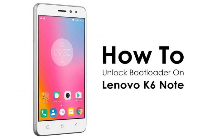 Como desbloquear Bootloader no Lenovo K6 Note K53a48