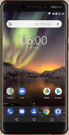Neues Nokia 6 (2018)