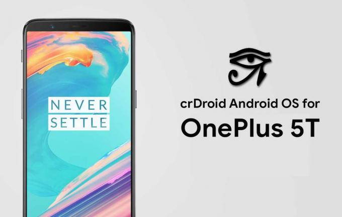 Baixe e atualize o CRDroid OS no OnePlus 5T Android 8.1 Oreo (Beta)