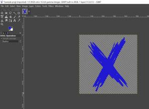 GIMP-vejledning: Sådan ændres farve på PNG-billede og tekst