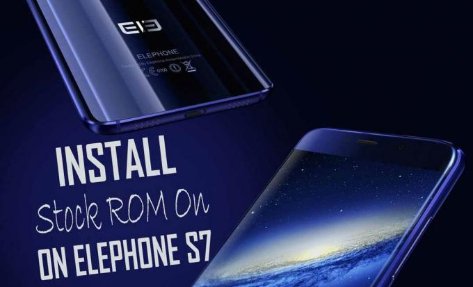 A hivatalos készlet ROM telepítése az Elephone S7-re