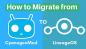 Sådan migrerer du fra CyanogenMod til LineageOS