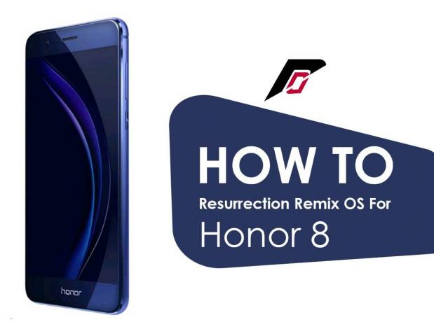 Så här installerar du Resurrection Remix OS 5.8.3 For Honor 8
