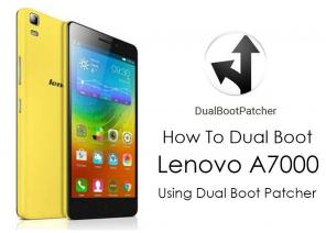 Hoe Dual Boot Lenovo A7000 te gebruiken met Dual Boot Patcher