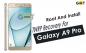 Comment rooter et installer TWRP Recovery pour Galaxy A9 Pro (SM-A910 / 9100)