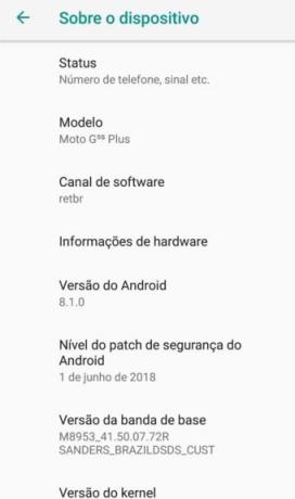G5S Plus Android 8.1 Oreo firmware