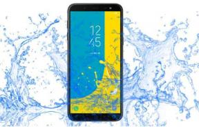 Ar „Samsung Galaxy J6“ yra nepralaidus vandeniui įrenginys?