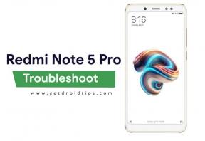 Redmi Note 5 Pro Fejlfinding: Kamera, batteri, tænd / sluk-knap, skærm, berøringsskærm og mere