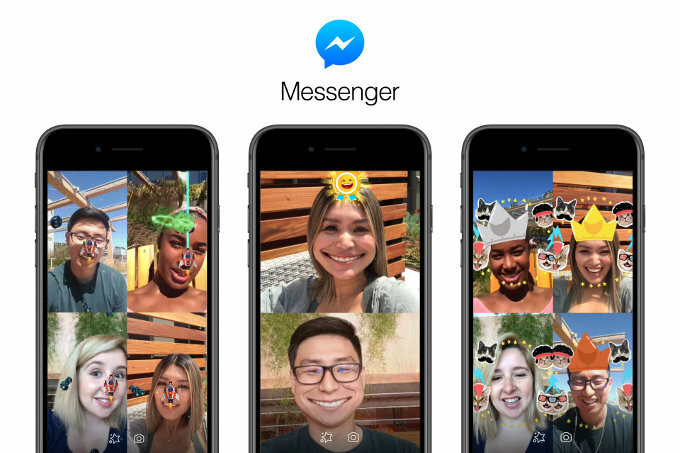 Facebook bringer AR-spill til Messenger Video Chat