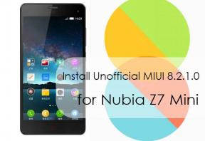 Kako namestiti MIUI 8 za Nubia Z7 Mini