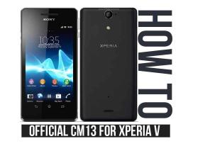 Comment installer le CM13 officiel pour Sony Xperia V