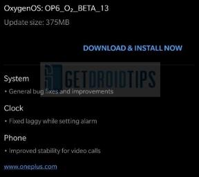 OxygenOS Open Beta 13 ו- 5 התגלגל ל- OnePlus 6 / 6T עם תיקוני באגים ושיפור