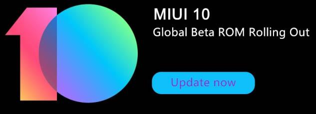 הורד את MIUI 10 Global Beta ROM 8.6.28