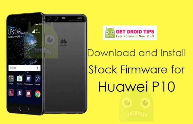 تحميل وتثبيت البرنامج الثابت B150 Stock Firmware Huawei P10 VTR-L09 (Hutchison 3G - Ireland)