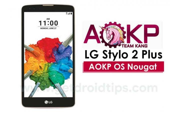 Kā instalēt AOKP ierīcē Lg Stylo 2 Plus (Android 7.1.2 Nougat)