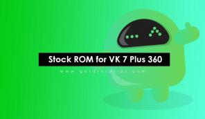 Sådan installeres Stock ROM på VK 7 Plus 360 [Firmware Flash-fil]