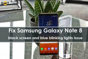 Comment résoudre le problème de l'écran noir et des lumières clignotantes bleues du Galaxy Note 8 (écran de la mort)