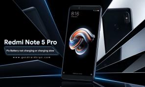 كيفية إصلاح البطارية لا تشحن أو تشحن ببطء على Redmi Note 5 Pro