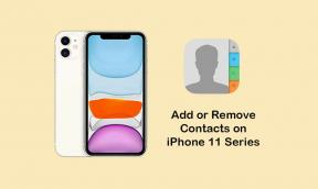 Slik legger du til eller fjerner kontakter på Apple iPhone 11/11 Pro / 11 Pro Max