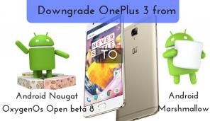 Kako znižati OnePlus 3 z Android Nougat na Marshmallow