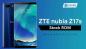 ZTE nubia Z17s püsivara varude kogud [Tagasi varude ROM-i]