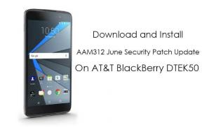 Descargar Instalar la actualización del parche de seguridad de junio AAM312 en AT&T BlackBerry DTEK50