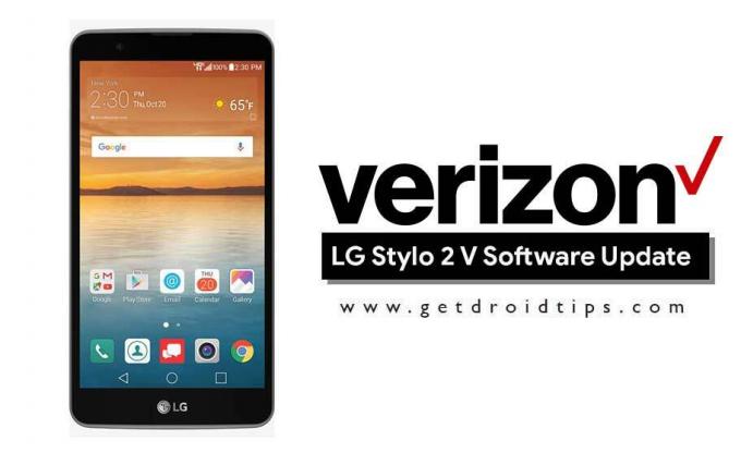 Загрузить Verizon LG Stylo 2 V для VS83520h (исправление безопасности от февраля 2018 г.)
