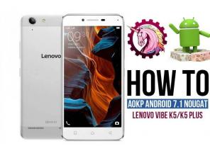 Installer Custom ROM AOKP Android 7.1 Nougat på Lenovo Vibe K5 / K5 Plus