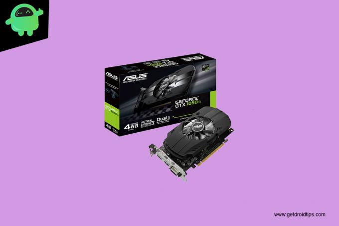 „Asus GeForce GTX 1050 Ti Phoenix Fan Edition“