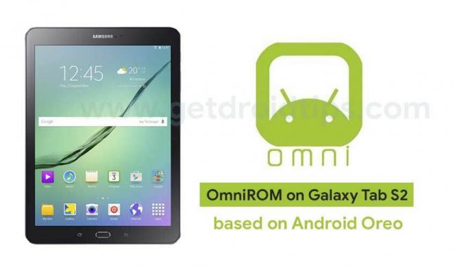 Aktualizujte OmniROM na Galaxy Tab S2 na základe systému Android 8.1 Oreo