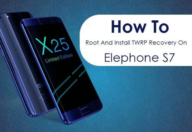 Kā saknes un instalēt TWRP atkopšanu uz Elephone S7