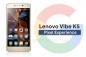 Android 8.1 Oreo-baserad Pixel Experience ROM på Lenovo Vibe K5 / Plus