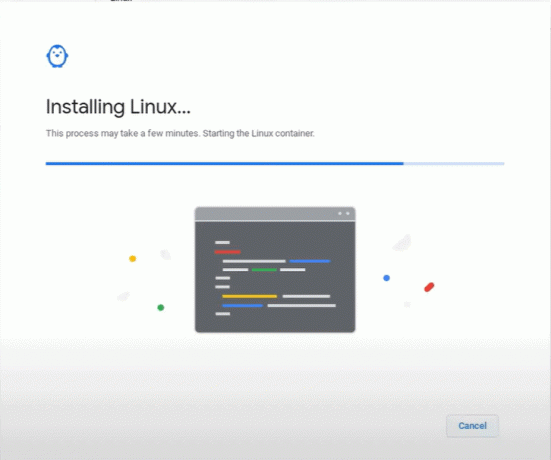 инсталирайте linux chromebook