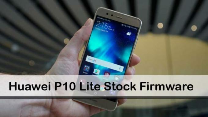 „Huawei P10 Lite WAS-LX1A“ (Italija) įdiekite „B126“ firmware.