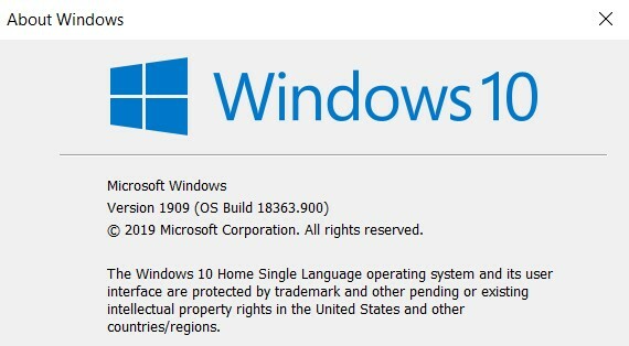 windows-versie